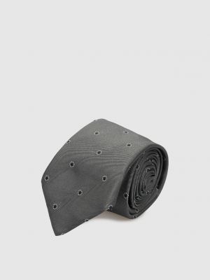 Шовкова краватка Brunello Cucinelli сіра
