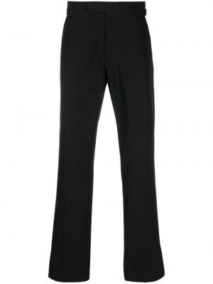 Bombažne ravne hlače Vivienne Westwood črna