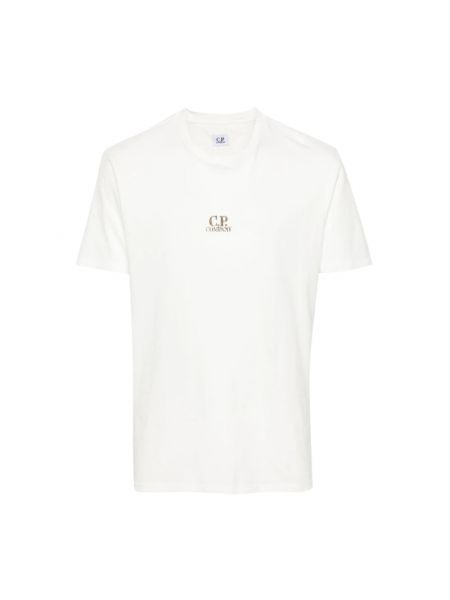 Koszulka z dżerseju casual C.p. Company biała
