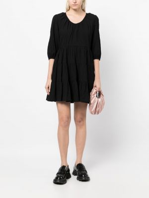 Bavlněné mini šaty B+ab černé