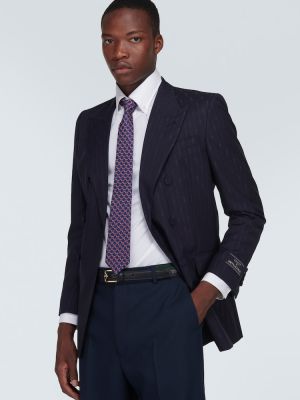 Копринена копринена вратовръзка Gucci
