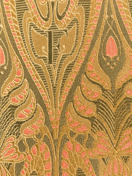 Corbata de flores de tejido jacquard Gianfranco Ferré Pre-owned dorado
