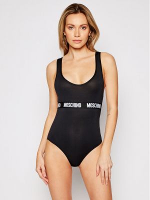 Боди slim Moschino Underwear & Swim черно