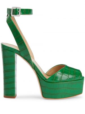 Sandale mit print Giuseppe Zanotti grün