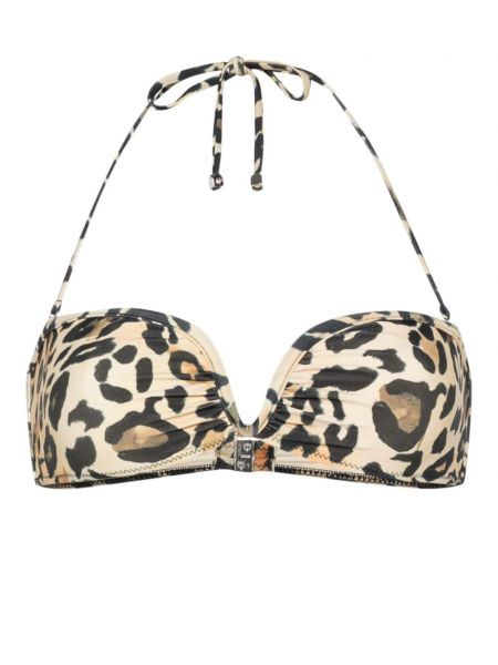 Leopar baskılı bikini Nanushka