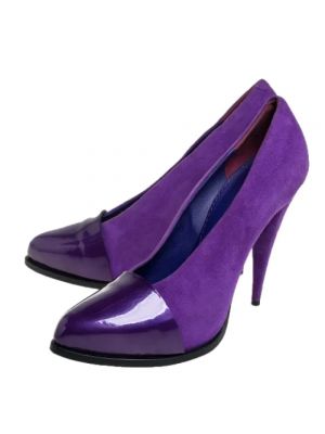 Calzado de cuero Givenchy Pre-owned violeta