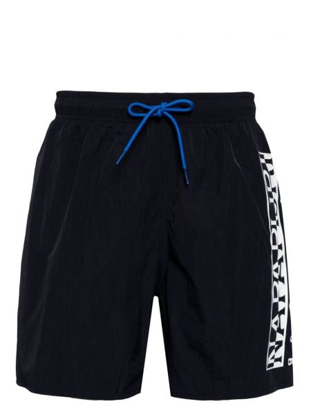 Shorts mit print Napapijri blau