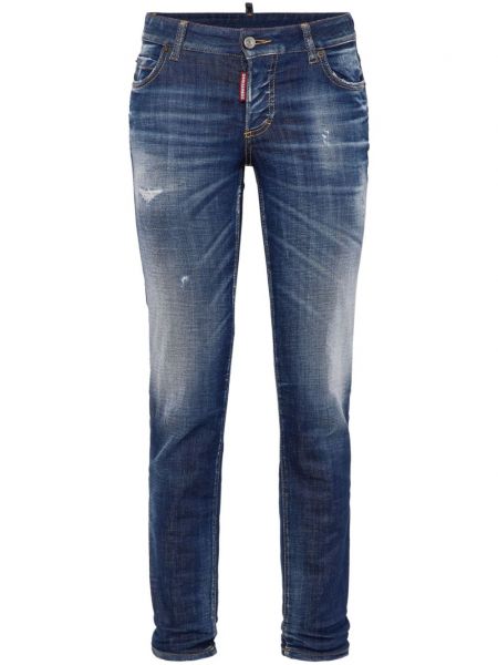 Stretch-jeans Dsquared2 blau