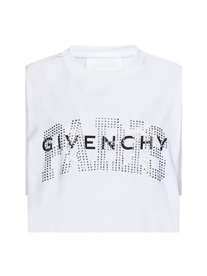 Top de cristal Givenchy blanco