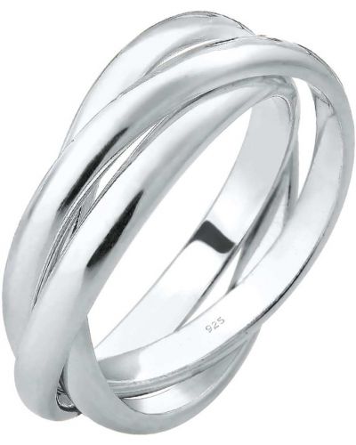 Gyűrű Elli ezüstszínű