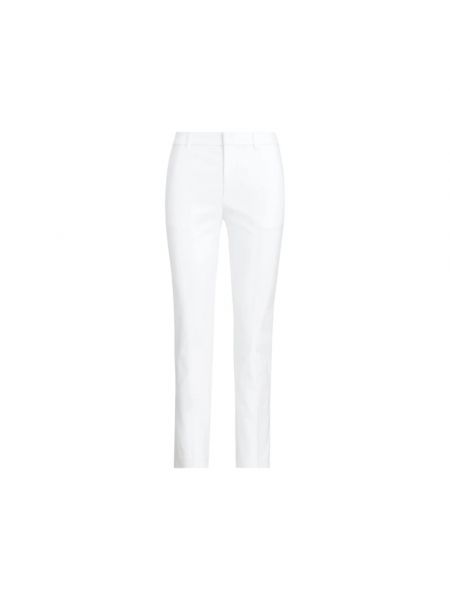 Spodnie klasyczne Ralph Lauren białe
