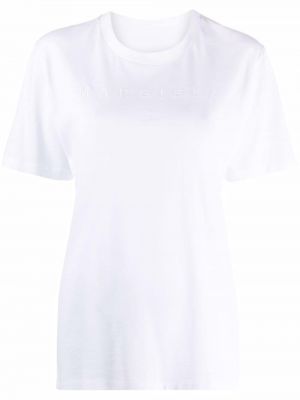 Camiseta manga corta Mm6 Maison Margiela blanco