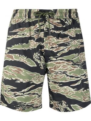Shorts mit print mit camouflage-print Maharishi grün