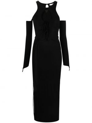 Dlouhé šaty Manuri černé