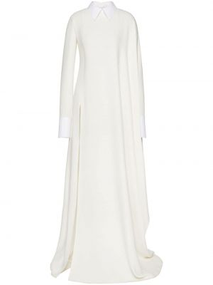 Rochie de seară de mătase Valentino Garavani alb