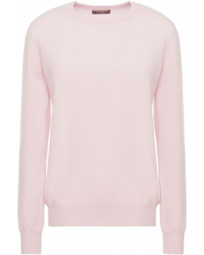 Кашемировый свитер N.peal, розовый