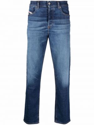 Tapered fit jeans Diesel blå