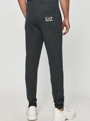 Spodnie sportowe z nadrukiem Ea7 Emporio Armani