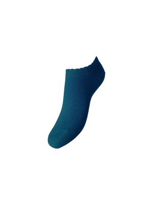Nizke nogavice Pieces modra