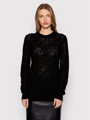 Relaxed пуловер Michael Michael Kors черно
