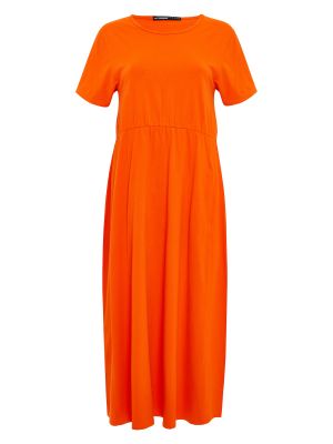 Dolga obleka Threadbare oranžna