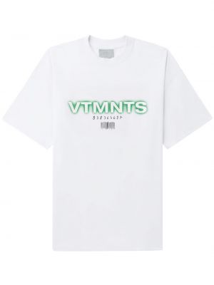 Koszulka bawełniana z nadrukiem Vtmnts