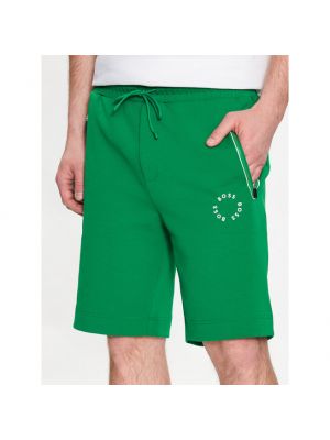 Pantaloni sport Boss verde