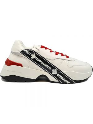 Sneakersy Dsquared2 białe