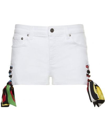 Jeans shorts Pucci weiß