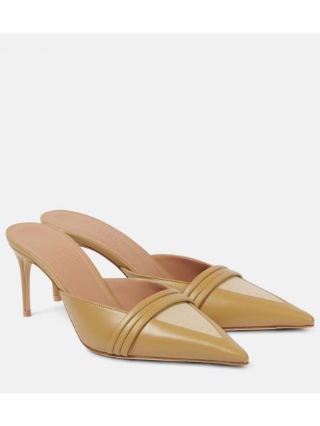 Læder mules Malone Souliers beige