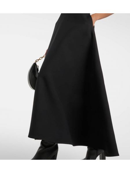 Midi ruha Valentino fekete