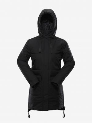 Černý zimní kabát Nax