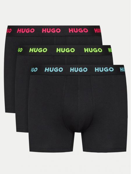 Boxerky Hugo čierna
