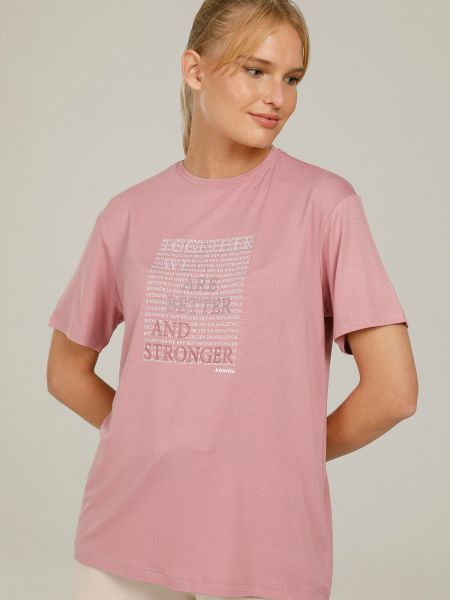 Lina t-krekls Kinetix rozā