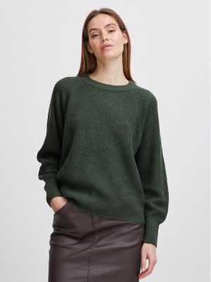 Пуловер B.young зелено