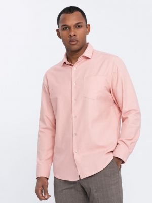 Košile s kapsami Ombre růžová