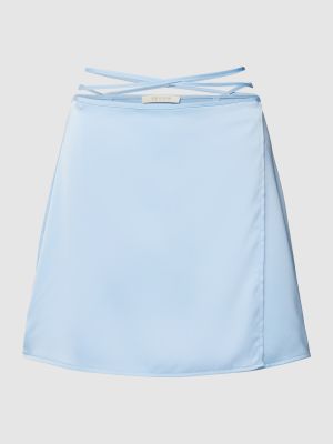 Mini spódniczka Review Female niebieska