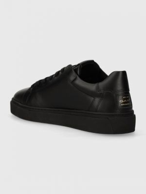 Bőr sneakers Gant fekete