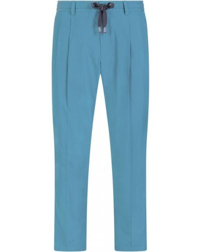 Pantalones con cordones Dolce & Gabbana azul