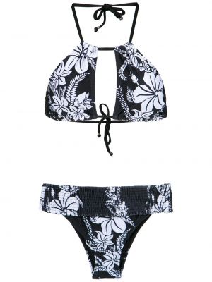 Trykt floral bikini Amir Slama