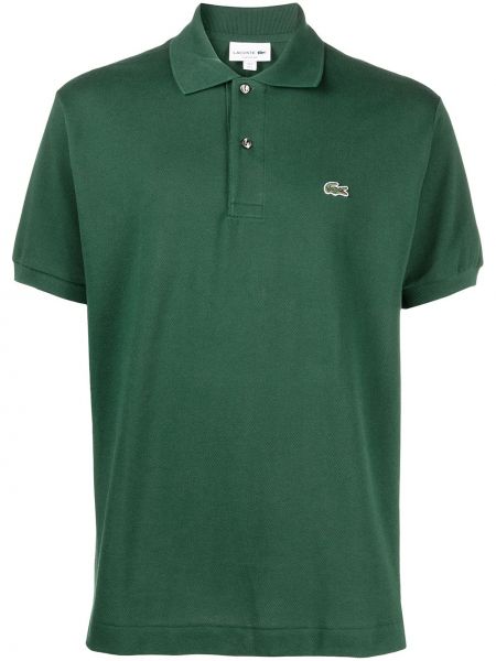 Brodert poloskjorte Lacoste grønn