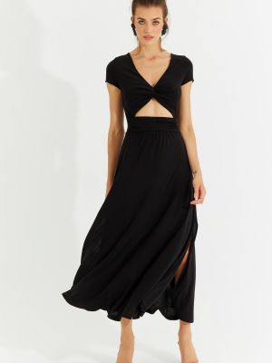 Dlouhé šaty Cool & Sexy černé