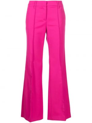 Plisované kalhoty Luisa Cerano růžové