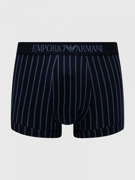 Slipy Emporio Armani Underwear niebieskie