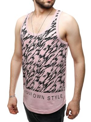 Polo majica sa zebra printom Madmext ružičasta