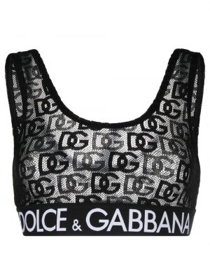 Bomull bh Dolce & Gabbana svart