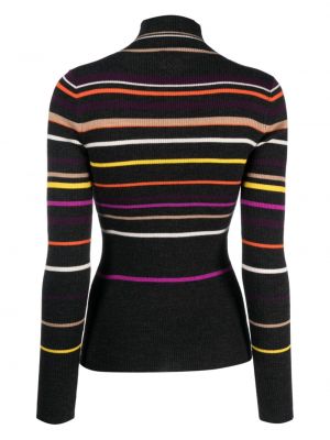 Sweter wełniany Lala Berlin czarny