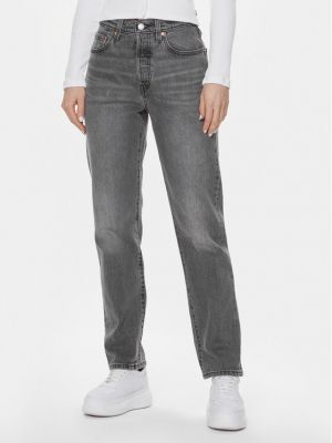 Straight leg jeans Levi's grigio