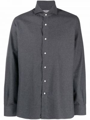 Camisa manga larga Canali gris
