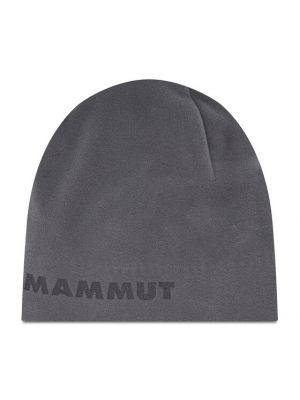 Флийс шапка Mammut сиво